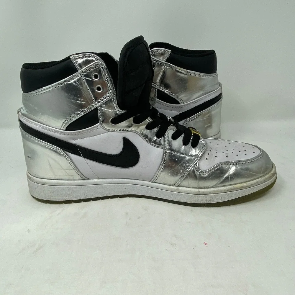 Jordan 1 Retro High Pass The Torch Kawhi Leonard Silver White AQ7476-016 Men 9.5